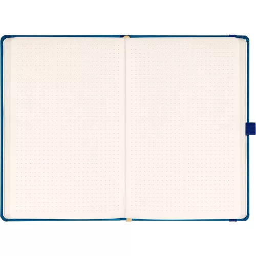 Klasszikus notesz Aprint borítással blue, pontozott, 15x21cm, Presco