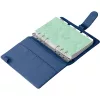 Gyűrűs kalendárium heti beosztású royal blue 125x190mm, Presco