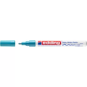 Lakkmarker 1-2mm, kerek Edding 751 világoskék