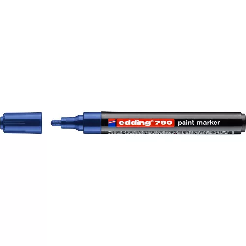 Lakkmarker 2-3mm, kerek Edding 790 kék