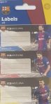 Füzetcímke FC Barcelona 9 db/csomag