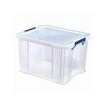   Tároló doboz, műanyag 36 liter, Fellowes® ProStore átlátszó