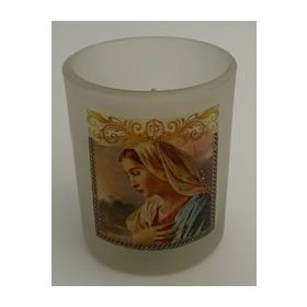 Gyertya üvegben 6 cm UTOLSÓ DARABOK