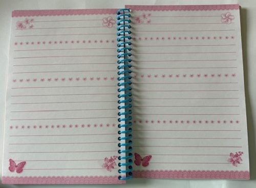 Gyereknapló tollal BJ-1510 13x16 cm lila UTOLSÓ DARAB