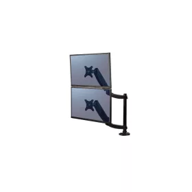   Monitortartó kar, két monitorhoz, Fellowes® Platinum Series Dual Stacking, fekete