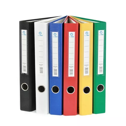 Gyűrűskönyv A4, 3,5cm, 4 gyűrűs Bluering® sárga