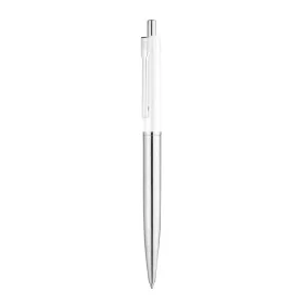 Golyóstoll 0,8mm, nyomógombos Ico X-Pen, írásszín kék