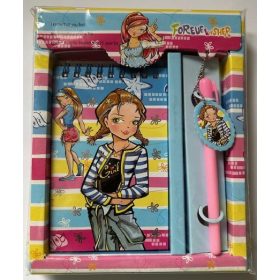   Spirál notesz tollal, vonalas, 8,5x14 cm, keményfedeles UTOLSÓ DARAB