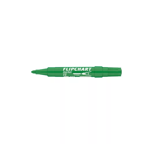 Flipchart marker vízbázisú 3mm, kerek Artip 11 zöld