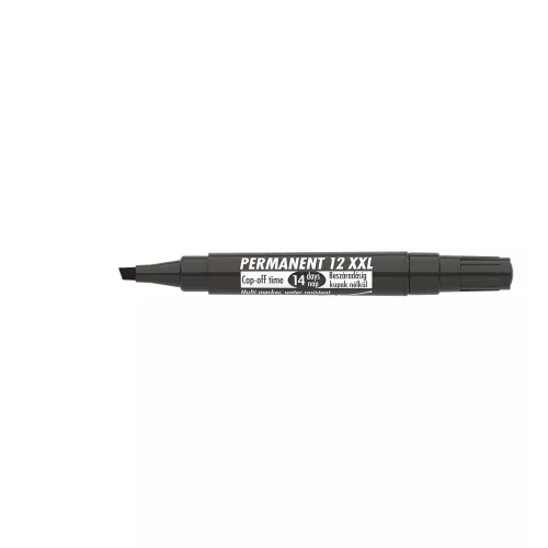 Alkoholos marker 1-4mm, vágott Ico 12XXL fekete