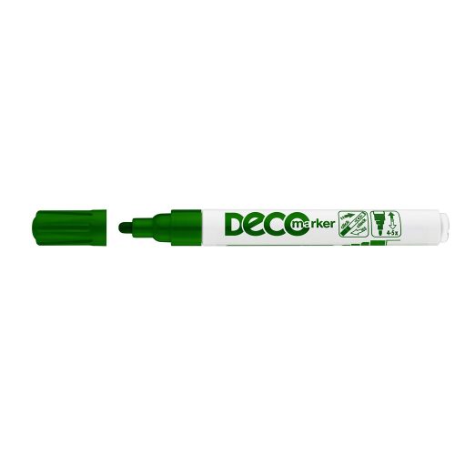 Lakkmarker, decomarker 2-4 mm kerek Ico zöld 