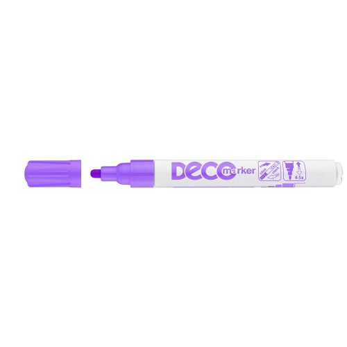 Lakkmarker, decomarker 2-4 mm kerek Ico lila 