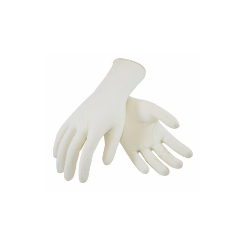 Gumikesztyű latex púderes XL 100 db/doboz, GMT Super Gloves fehér