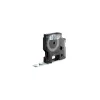 Feliratozógép szalag Dymo D1 S0720500/45010 12mmx7m, ORIGINAL, fekete/víztiszta