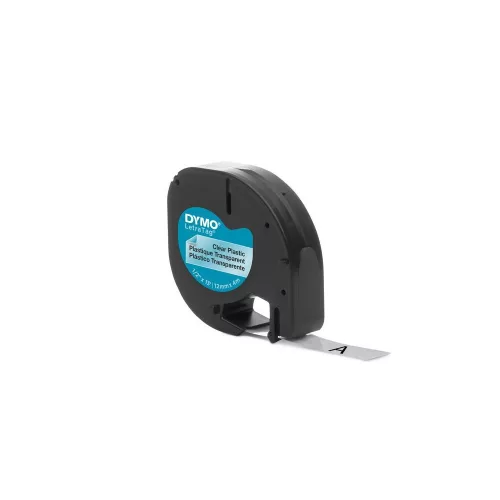 Feliratozógép szalag Dymo Letratag S0721530/12268 12mmx4m ORIGINAL víztiszta