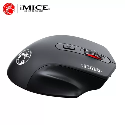 Egér vezeték nélküli tölthető Apedra iMICE G1800 fekete