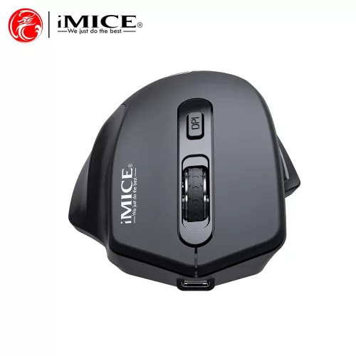 Egér vezeték nélküli tölthető Apedra iMICE G1800 fekete