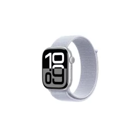   Okosóra APPLE Watch S10 Cellular 46mm Silver Alu Case with Blue Cloud Sport Loop