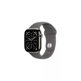   Okosóra APPLE Watch S10 Cellular 42mm Natural titanium Case with Stone Grey Sport Band - M/L