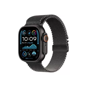   Okosóra APPLE Watch Ultra2 v2 Cellular 49mm Black titanium Case with Black titanium Milanese Loop - S