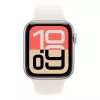 Okosóra Apple Watch SE 3 GPS 44mm Starlight Aluminium Case with Starlight Sport Band - M/L