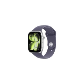   Okosóra Apple Watch S11 GPS 46mm Silver Aluminium Case with Purple Fog Sport Band - M/L