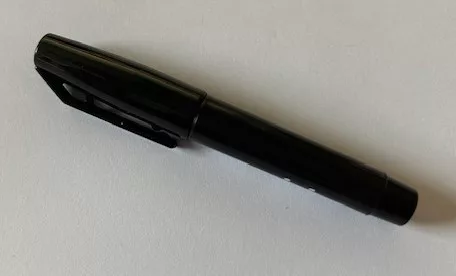 Alkoholos marker Luxor mini 50 fekete kúpos hegyű