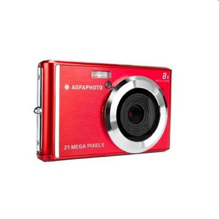 AGFAPHOTO Fényképezőgép, kompakt, digitális, AGFAPHOTO "DC5200", piros