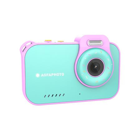 AGFAPHOTO Fényképezőgép, digitális, vízálló, gyerekeknek, AGFAPHOTO Realikids 2 "ARKCW2PK", kék-rózsaszín