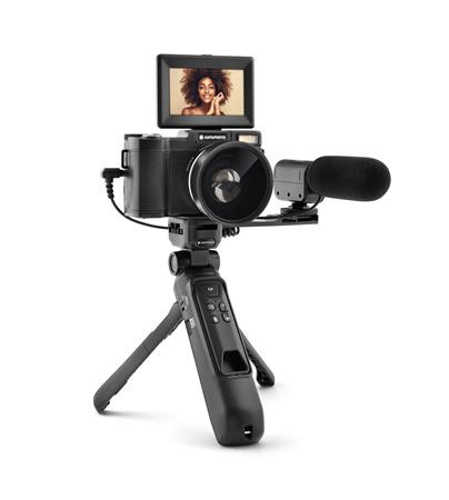 AGFAPHOTO Vlogger digitális fényképezőgép szett, AGFAPHOTO Realishot "VLG4KDIG"