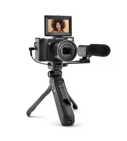 AGFAPHOTO Vlogger digitális fényképezőgép szett, AGFAPHOTO Realishot "VLG4KOPT"