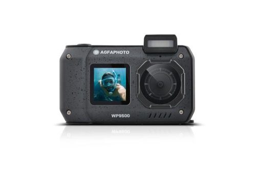 AGFAPHOTO Fényképezőgép, digitális, vízálló, dupla kijelző, AGFAPHOTO Realishot "WP9500", fekete