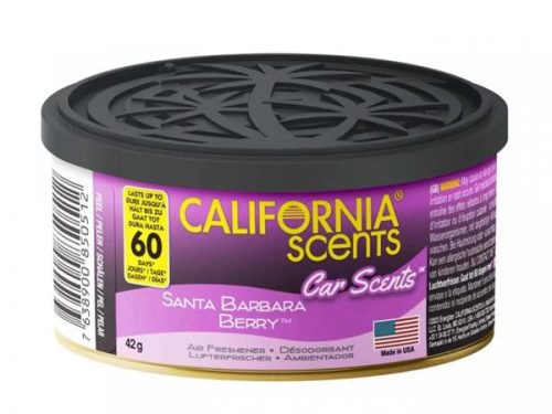 CALIFORNIA SCENTS Autóillatosító konzerv, 42 g, CALIFORNIA SCENTS "Barbara Berry"