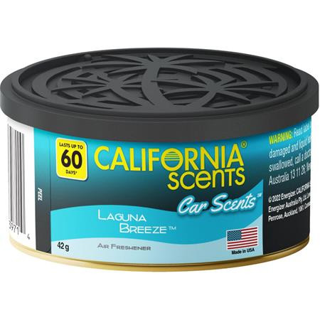 CALIFORNIA SCENTS Autóillatosító konzerv, 42 g, CALIFORNIA SCENTS "Laguna Breeze"