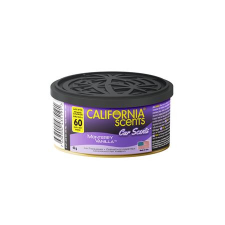 CALIFORNIA SCENTS Autóillatosító konzerv, 42 g, CALIFORNIA SCENTS "Monterey Vanilla"