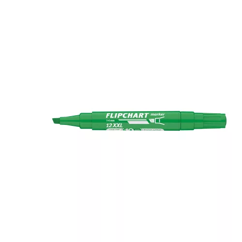 Flipchart marker vízbázisú 1-4mm, vágott Artip 12XXL zöld