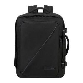   AMERICAN TOURISTER Hátizsák, kabin méret, 38l, M-es, AMERICAN TOURISTER "Take2Cabin", fekete