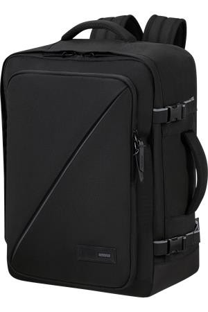 AMERICAN TOURISTER Hátizsák, kabin méret, 38l, M-es, AMERICAN TOURISTER "Take2Cabin", fekete