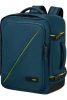 AMERICAN TOURISTER Hátizsák, kabin méret, 38l, M-es, AMERICAN TOURISTER "Take2Cabin", tengerkék