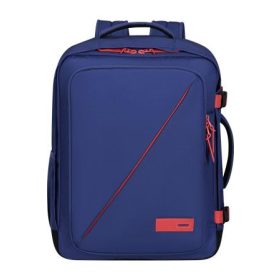   AMERICAN TOURISTER Hátizsák, kabin méret, 38l, M-es, AMERICAN TOURISTER "Take2Cabin", lila/korall
