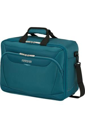 AMERICAN TOURISTER Utazótáska, kabin méret, 27l, 3 in 1, AMERICAN TOURISTER "SummerRide", zöldeskék