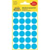 Etikett címke, o18mm, jelölésre, 24 címke/ív, 4 ív/doboz, Avery kék
