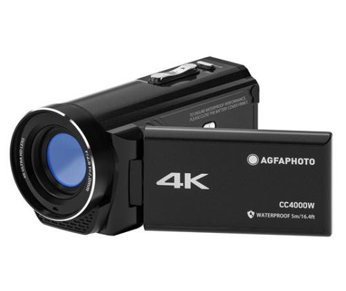 AGFAPHOTO Videókamera, vízálló, 4K, AGFAPHOTO Realimove "CC4000W"