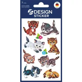   AVERY ZWECKFORM Matrica, papír, 3 ív, 76x120 mm, AVERY ZWECKFORM, "Z-Design No.4346", kiscicusok