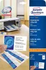 AVERY ZWECKFORM Névjegykártya, 85x54 mm, 185 g, mikroperforált, AVERY ZWECKFORM, 100 db/csomag