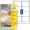 AVERY ZWECKFORM Etikett, univerzális, eltávolítható, 96x63,5 mm, AVERY ZWECKFORM, 240 etikett/csomag