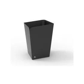 ALBA Papírkosár, fém, 18 l, ALBA, fekete