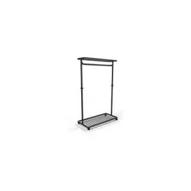   ALBA Ruhaállvány, mobil, fém váz, ALBA "Noko", fekete
