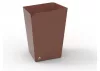 ALBA Papírkosár, 18 liter, fém, ALBA, terrakotta
