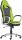 . Főnöki szék, mesh és műbőr borítás, műanyag lábkereszt, "Oregon", szürke-zöld
